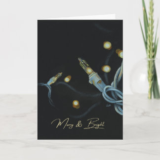 "Merry & Bright" Kerst Kaart