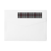 Merry & Bright kerstfeestdag Wraparound Label (Achterkant)