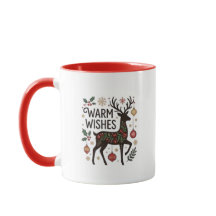 Merry & Bright Kerstkrans Groen Handvat