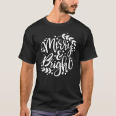 Merry _ Bright Klassieke T-Shirt4 T-shirt (Voorkant)