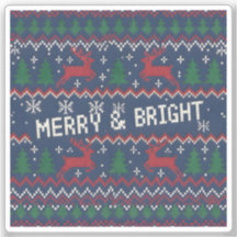 Merry & Bright Lelijke Kersttrui