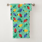 Merry & Bright Lights Bad Handdoek (Insitu)