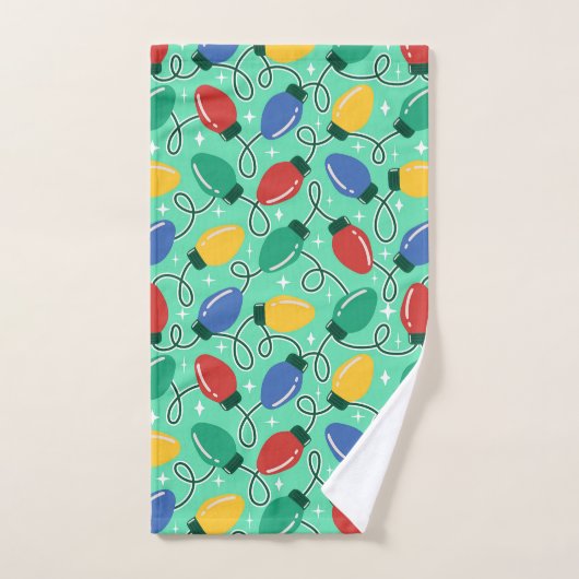 Merry & Bright Lights Bad Handdoek (Handdoek)