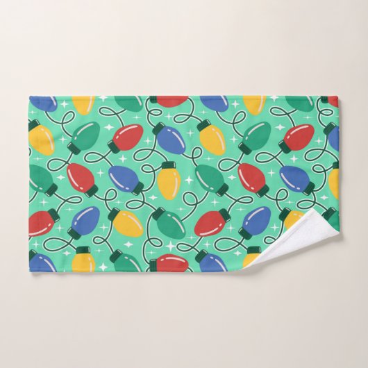 Merry & Bright Lights Bad Handdoek (Handdoek)