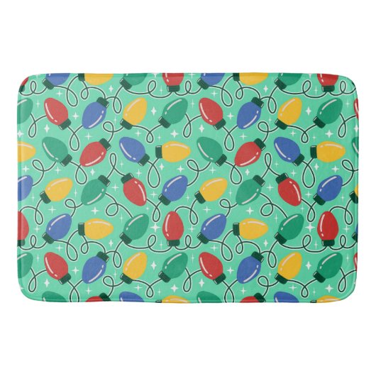 Merry & Bright Lights Badmat (Voorkant)