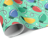 Merry & Bright Lights Cadeaupapier (Rol Hoek)