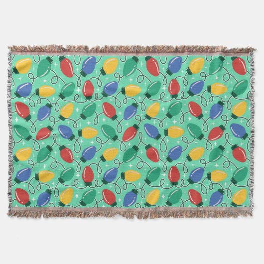 Merry & Bright Lights Deken (Voorkant)