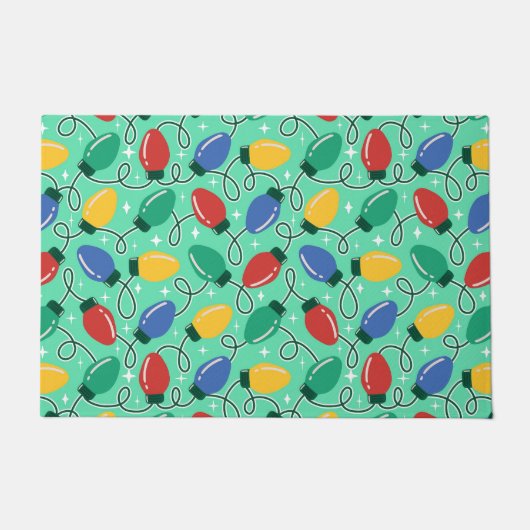 Merry & Bright Lights Deurmat (Voorkant)