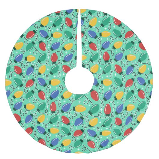 Merry & Bright Lights Kerstboom Rok (Voorkant)