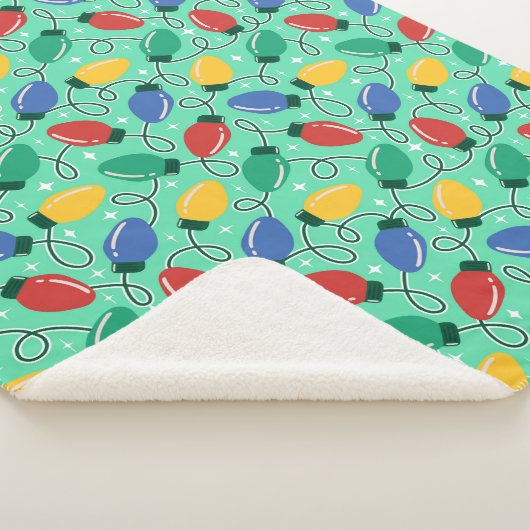 Merry & Bright Lights Sherpa Deken (3/4)