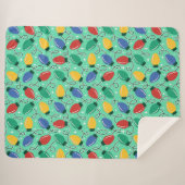 Merry & Bright Lights Sherpa Deken (Voorkant (horizontaal))