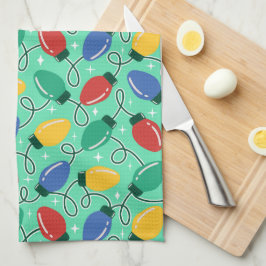 Merry & Bright Lights Theedoek