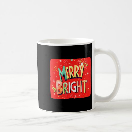 Merry Bright Magic For Holiday Cheer  Koffiemok (Rechts)
