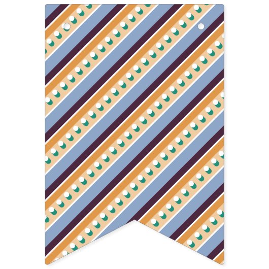 Merry + Bright Marquee Bunting Banner - Paarse (Eerste vlag)