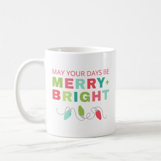 Merry + Bright Moderne Mok van Kerstmis (Links)