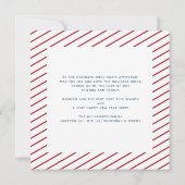 Merry & Bright Moderne Photo Simple Holiday Card Aankondiging (Achterkant)