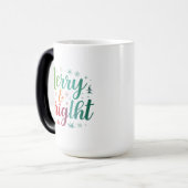 Merry & Bright Morphing Mok - 15 oz (Voorkant links)