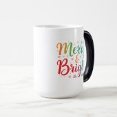 Merry & Bright Morphing Mok - 15 oz (Voorkant rechts)