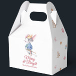 Merry & Bright Nutcracker Mouse Favor Box Bedankdoosjes<br><div class="desc">Add a touch of nostalgic charm to your holiday celebrations with this elegant Christmas favor box. Featuring a watercolor nutcracker mouse on a white background with the festive phrase “Merry & Bright, ” it brings warmth and whimsy to your holiday table. Perfect for party favors, small gifts, or festive treats....</div>