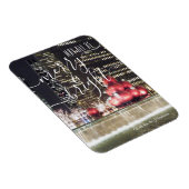 Merry & Bright | NYC-foto van kerststedenlicht Magneet (Rechterzijde)