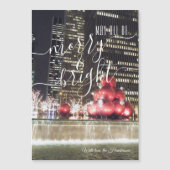 Merry & Bright | NYC-kerstlampfotografie (Voorkant)