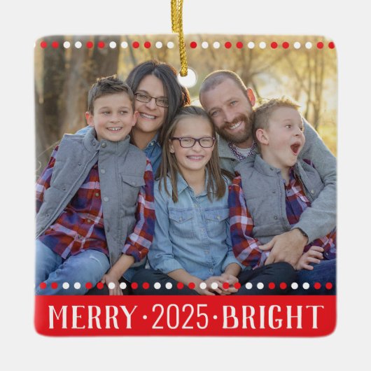 Merry & Bright Ornament (Voorkant)