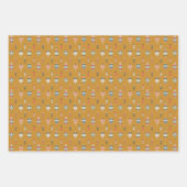 Merry + Bright Ornament Collection Inpakpapier Vel (Voorkant)