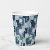 Merry & Bright Papieren Bekers (Rechts)