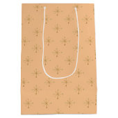 Merry & Bright Peach Cream Medium Medium Cadeauzakje (Achterkant)