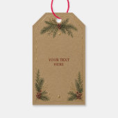 Merry & Bright Persoonlijke Kerstcadeautags, Cadeaulabel (Achterkant)