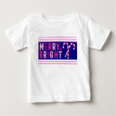 Merry & Bright, prettige kerst (Voorkant)