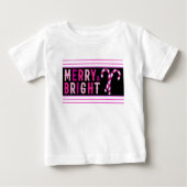 Merry & Bright, prettige kerst (Voorkant)