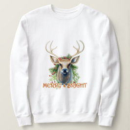 Merry & Bright Reindeer Trui