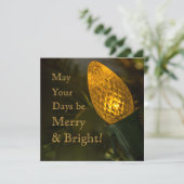 Merry & Bright Save The Date (Staand voorkant)
