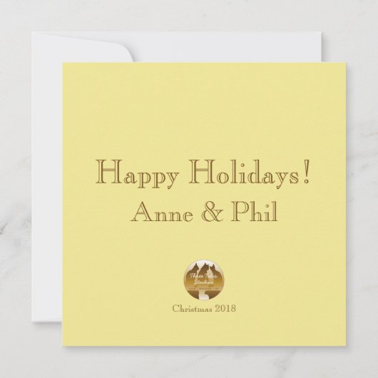 Merry & Bright Save The Date (Achterkant)