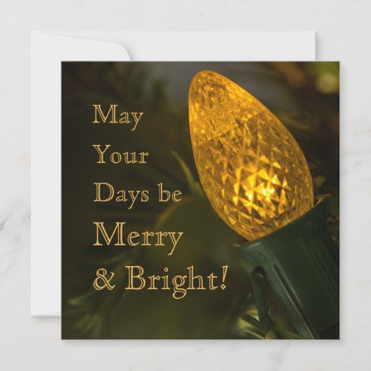 Merry & Bright Save The Date (Voorkant)