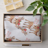 Merry&Bright Schattig Rendier Tissue Papier (Geschenk)