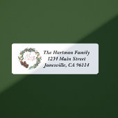 Merry & Bright Seasonal Label