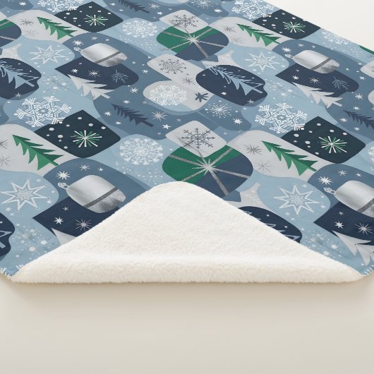 Merry & Bright Sherpa Deken (3/4)