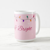 Merry & Bright | Stylish  Koffiemok (Voorkant rechts)