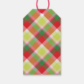 Merry & Bright Teachers Bedankt Cadeau Label Cadeaulabel (Achterkant)