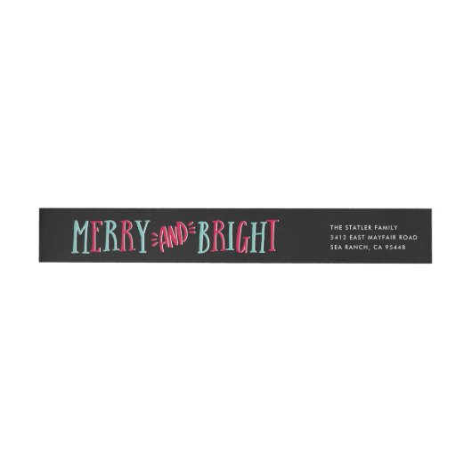 Merry & Bright | Terugkeeradres feestdag (Individueel)
