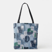 Merry & Bright Tote Bag (Achterkant)