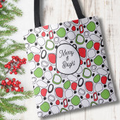 Merry & Bright Tote Bag – Personalized message