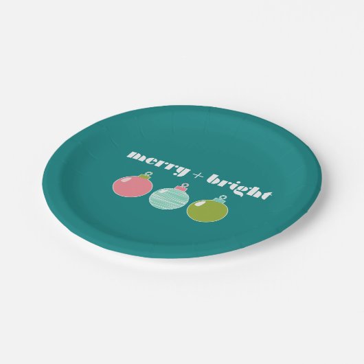 Merry + Bright Vakantiepapier Bord (Gekanteld)