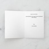 Merry & Bright Vintage Holiday Card Kaart (Binnen)