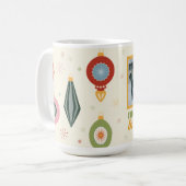 Merry & Bright Vintage Ornament Mok (Voorkant links)