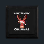 Merry Buckin' Christmas Kostuum Rendier Herten Lel Cadeaudoosje<br><div class="desc">Merry Buckin' Christmas Kostuum Rendier Herten Lelijk</div>