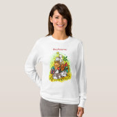 Merry Bunny-mass T-shirt (Voorkant volledig)