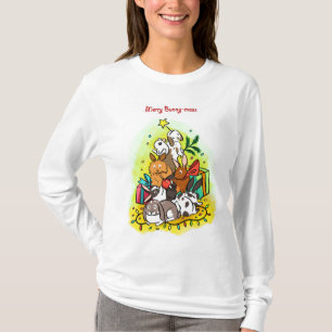 Merry Bunny-mass T-shirt